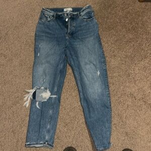 Abercrombie the dad high rise jeans